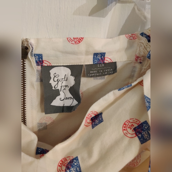 Anthropologie Parisian Inspired Halter Dress Size 6 - Picture 5 of 5